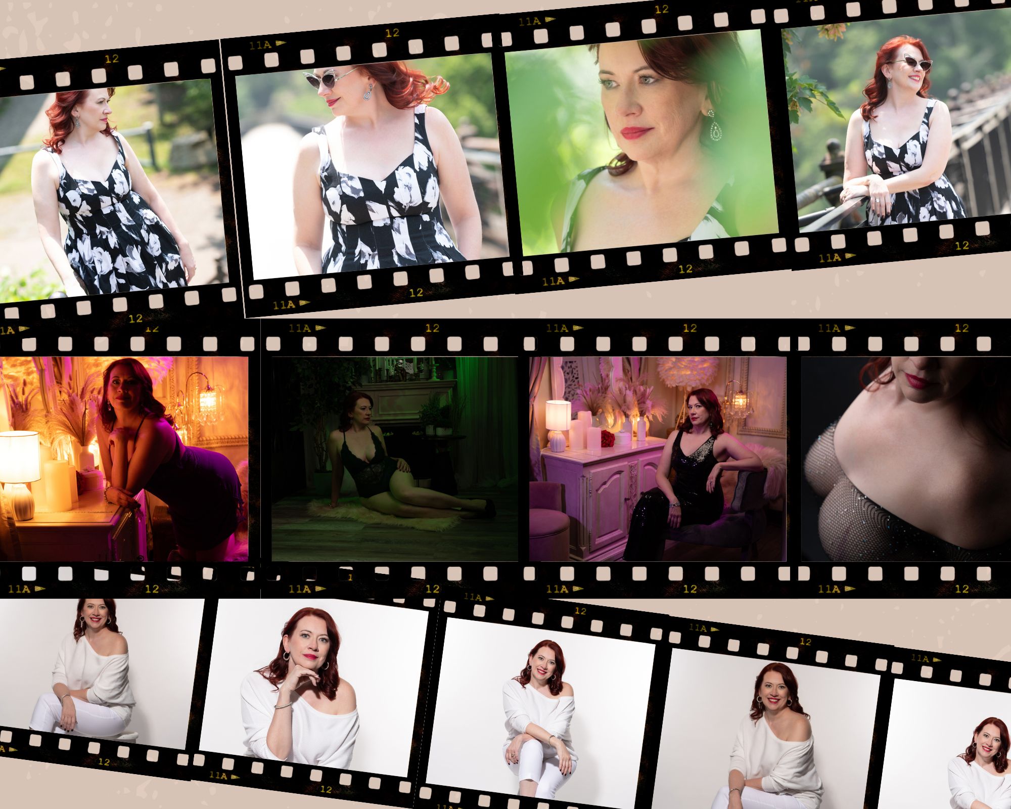 Close-up of Heather’s healed scar from breast cancer surgery