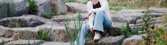High school senior portrait photographed by Adriana Kopinja Photography in Newton, Massachusetts.