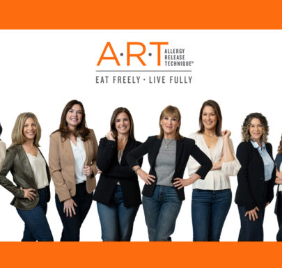 Team branding composite photo of ART Allergy Release Technique staff in Burlington Massachusetts