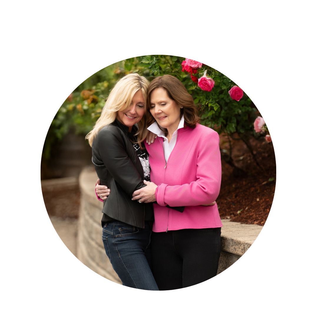 Mother and daughter sharing a joyful moment during a professional portrait session in Newton, Massachusetts by Boston family photographer Adriana Kopinja Photography.