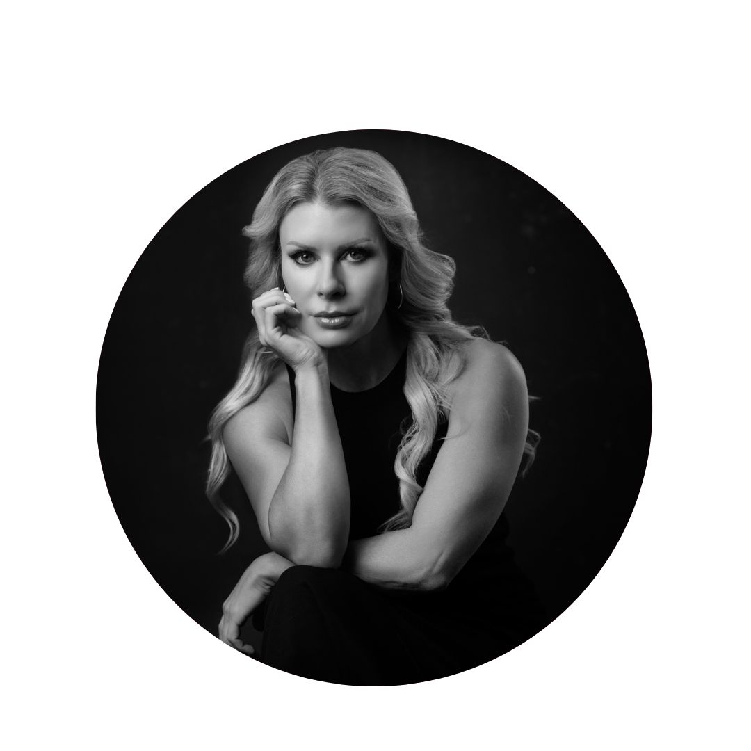 Woman with professional hair and makeup during a luxury beauty portrait session in Newton, Massachusetts by Boston beauty photographer Adriana Kopinja Photography.